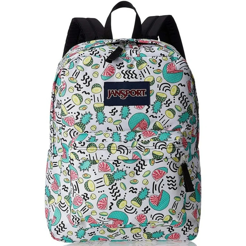 JanSport T501 SuperBreak 100% Authentic School Backpack Fruit Ninja